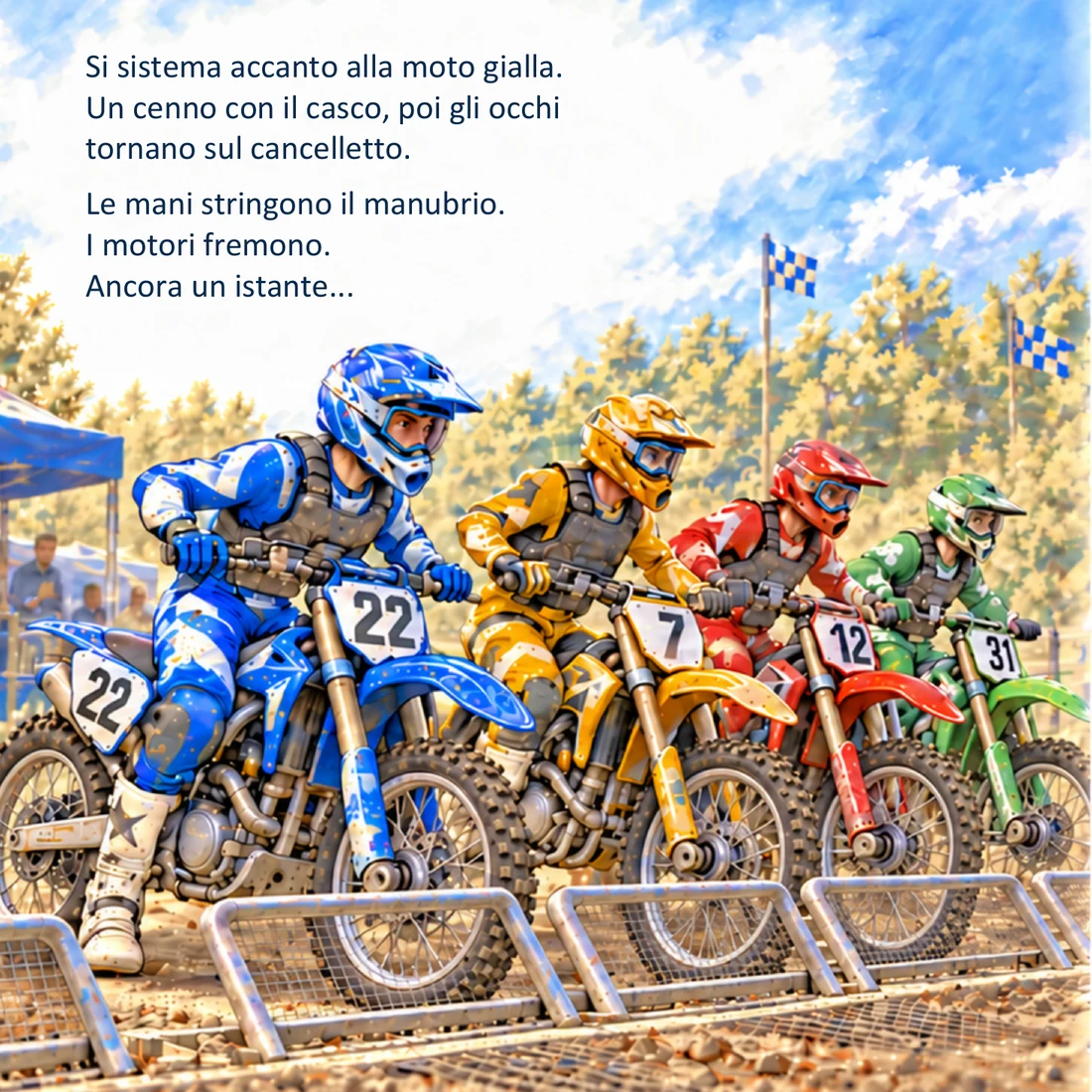 Un’illustrazione dalle avventure di Tommy
